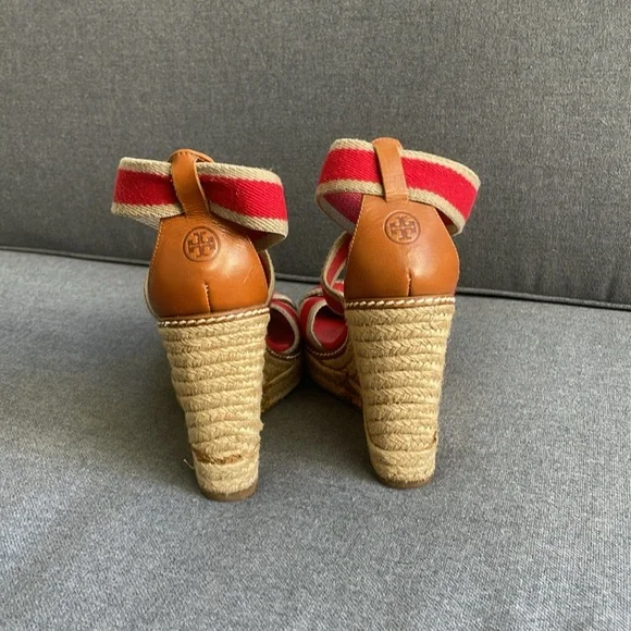 Tory Burch Espadrille Wedge Heels - Picture 4 of 4